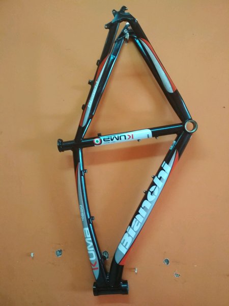 Detail Frame Sepeda Bianchi Nomer 40