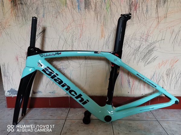 Detail Frame Sepeda Bianchi Nomer 48