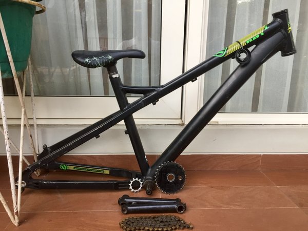 Detail Frame Sepeda Dirt Jump Nomer 16