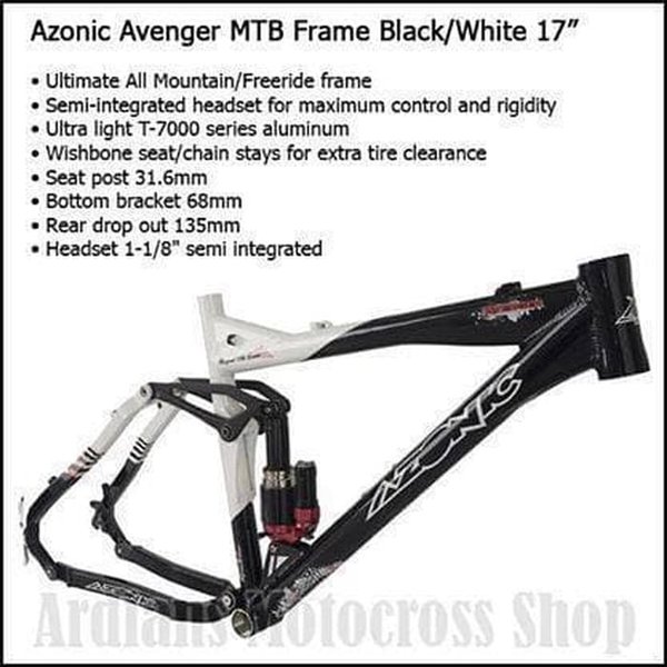 Detail Frame Sepeda Downhill Nomer 17