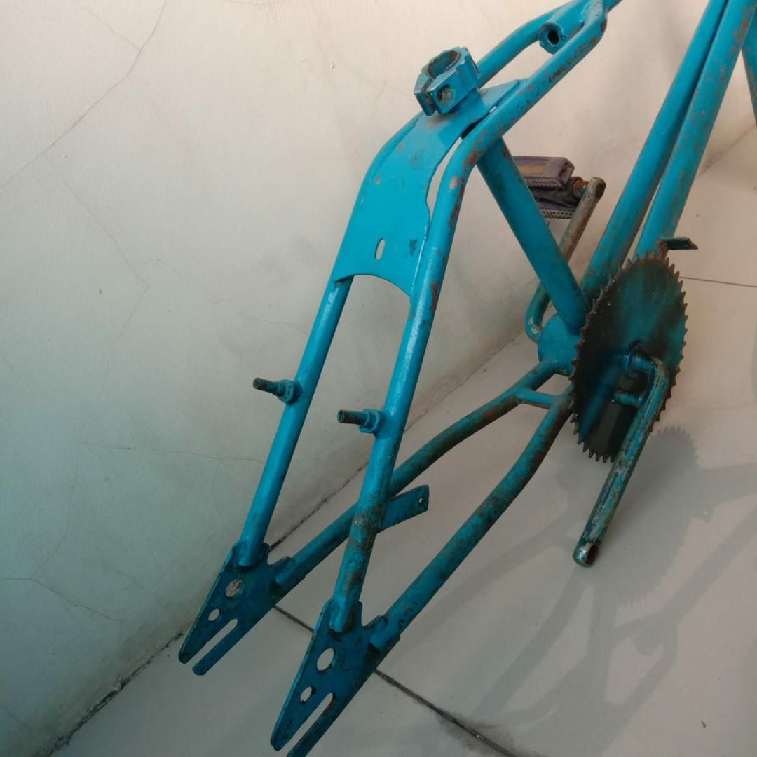 Detail Frame Sepeda Jadul Nomer 13