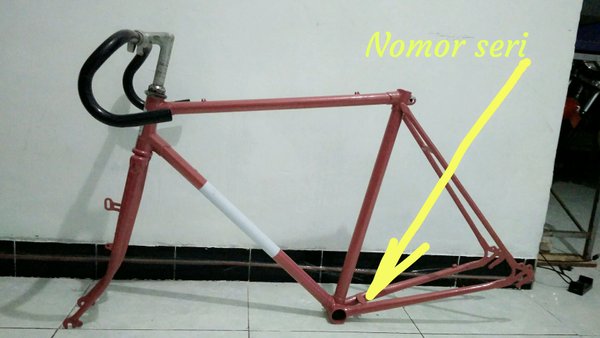 Detail Frame Sepeda Jadul Nomer 23