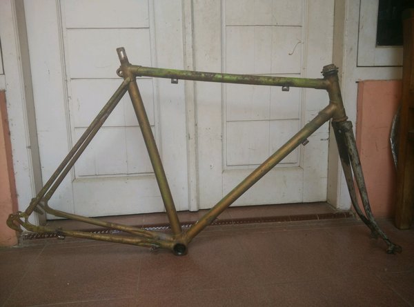Detail Frame Sepeda Jadul Nomer 33