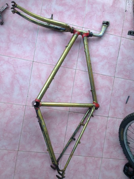 Detail Frame Sepeda Jadul Nomer 40