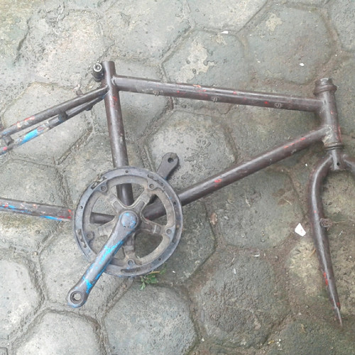 Detail Frame Sepeda Jadul Nomer 43