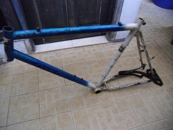 Detail Frame Sepeda Jadul Nomer 57