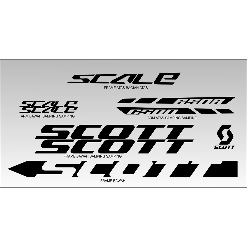 Detail Frame Sepeda Scott Nomer 48