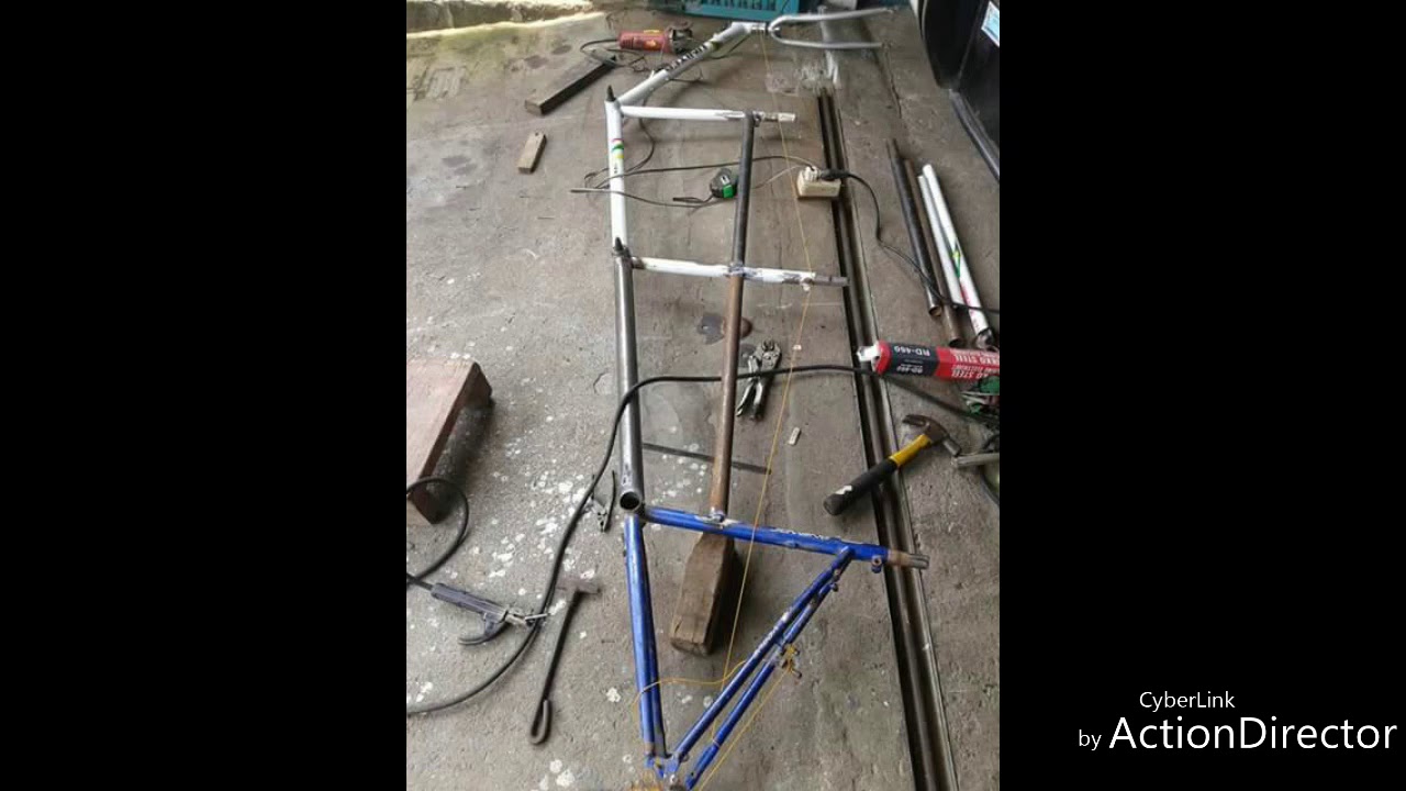 Detail Frame Sepeda Tandem Nomer 38