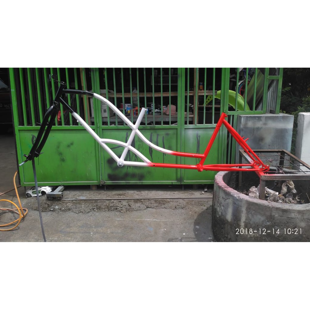 Detail Frame Sepeda Tandem Nomer 6