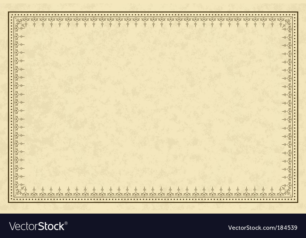Detail Frame Sertifikat Vector Nomer 16