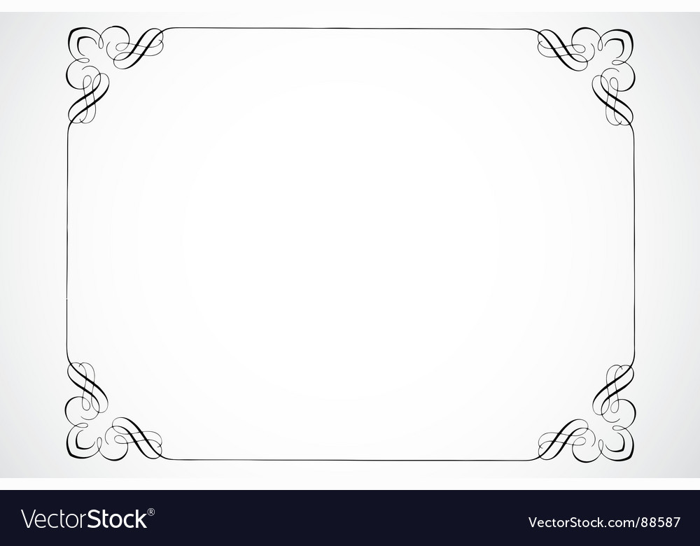 Detail Frame Sertifikat Vector Nomer 5