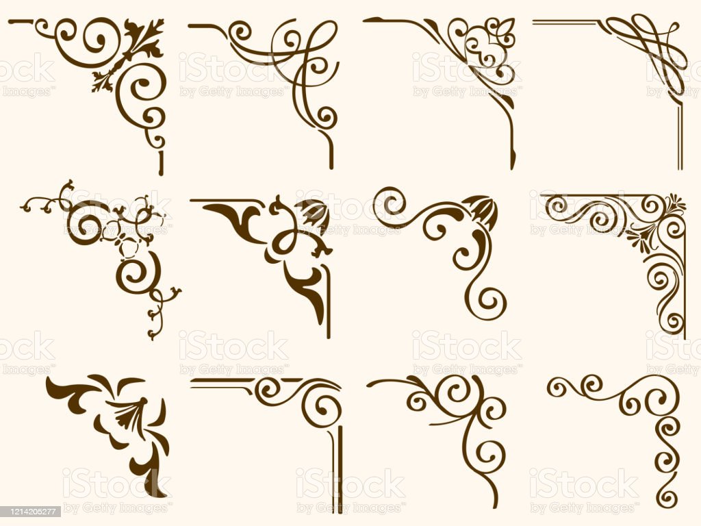 Detail Frame Sudut Vector Nomer 5