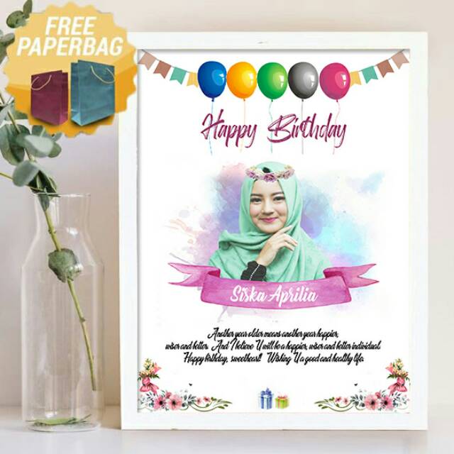 Detail Frame Ulang Tahun Nomer 20