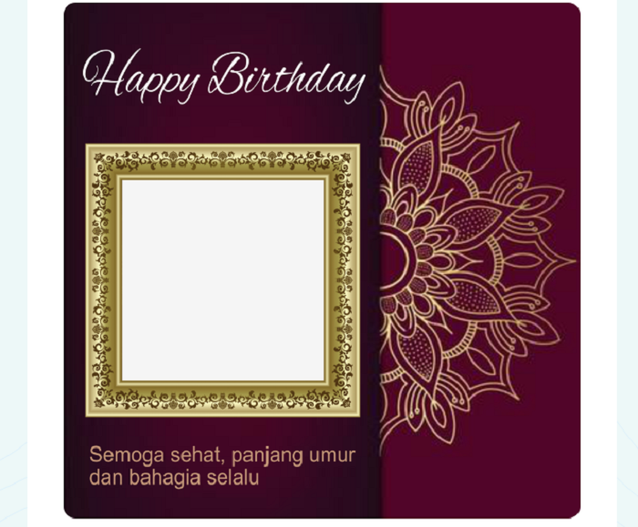 Detail Frame Ulang Tahun Online Nomer 6