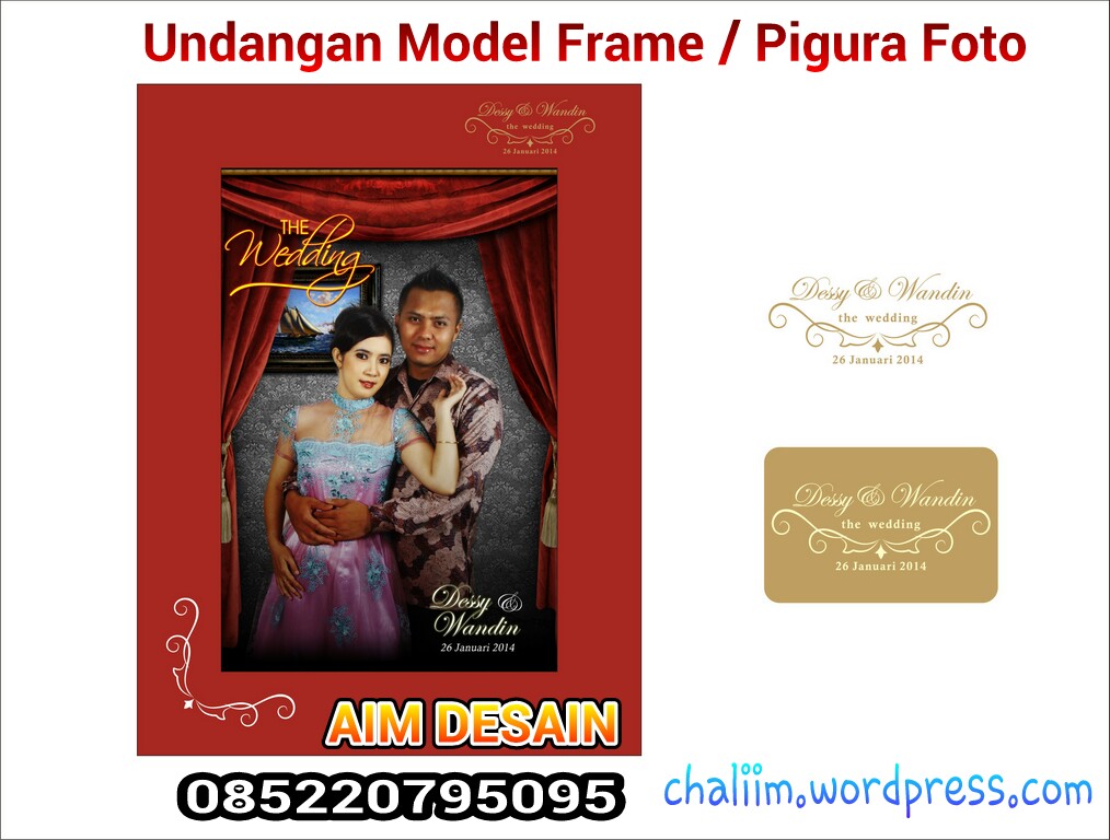 Detail Frame Undangan Unik Nomer 21