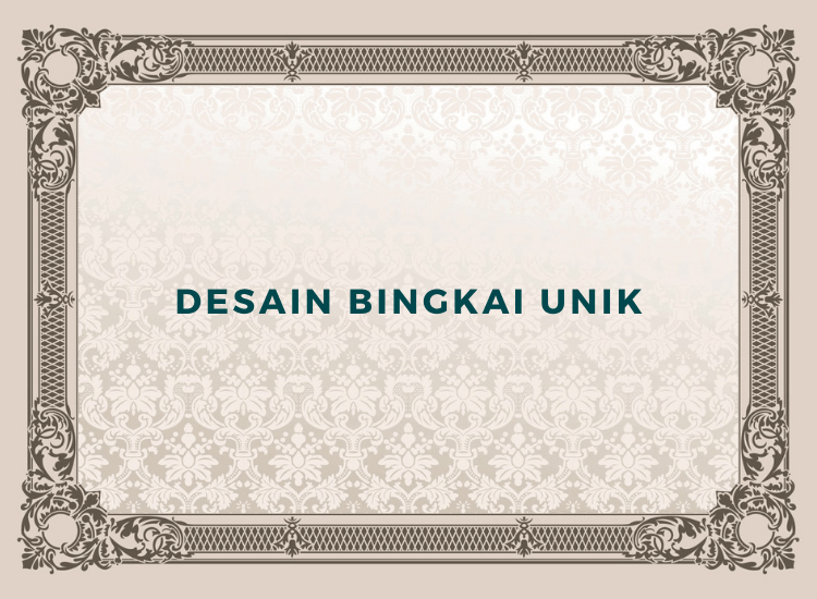 Detail Frame Undangan Unik Nomer 35