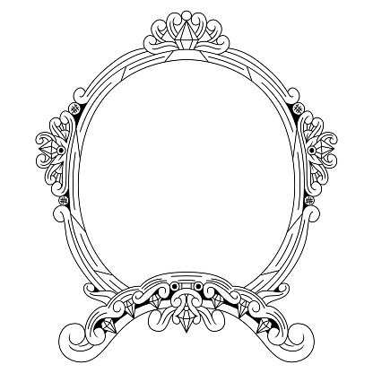 Detail Frame Undangan Vector Nomer 29