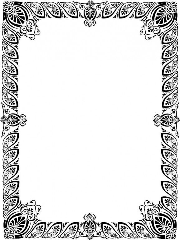 Detail Frame Undangan Vector Nomer 30