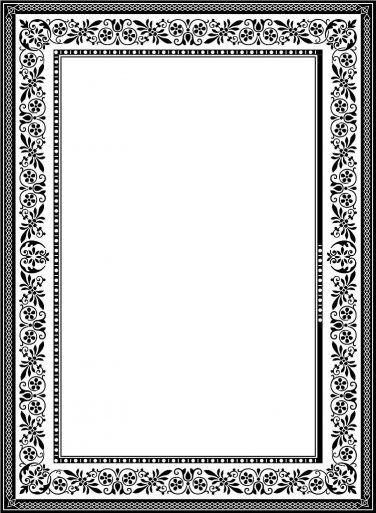 Detail Frame Vector Corel Nomer 13