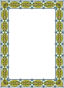 Detail Frame Vector Corel Nomer 14