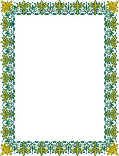 Detail Frame Vector Corel Nomer 3