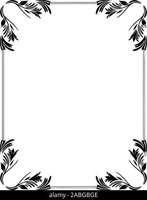 Detail Frame Vector Corel Nomer 23