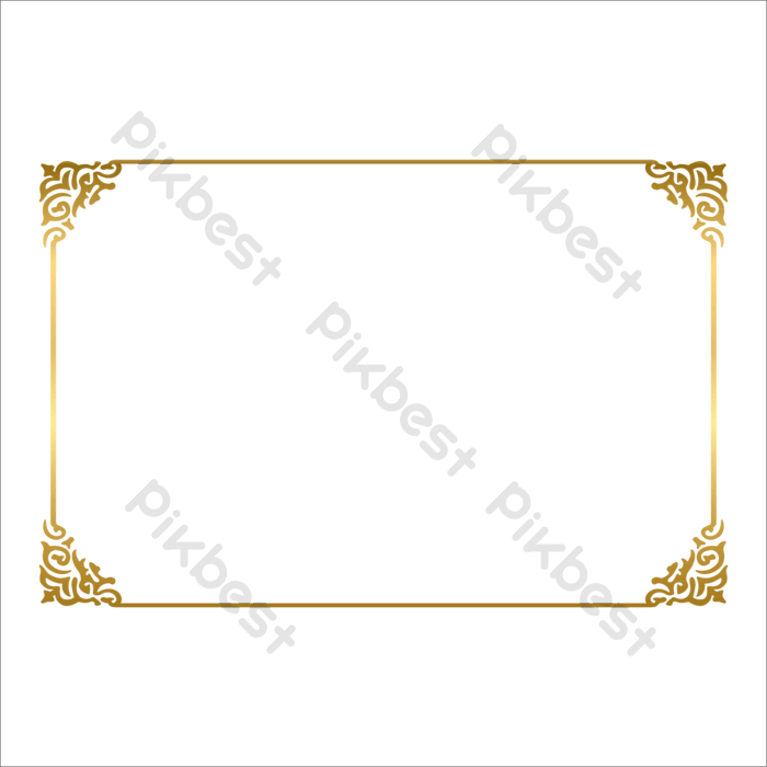 Detail Frame Vector Corel Nomer 27