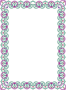 Detail Frame Vector Corel Nomer 34