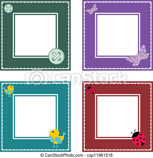 Detail Frame Vector Corel Nomer 37