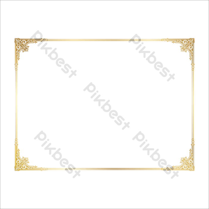 Detail Frame Vector Corel Nomer 38