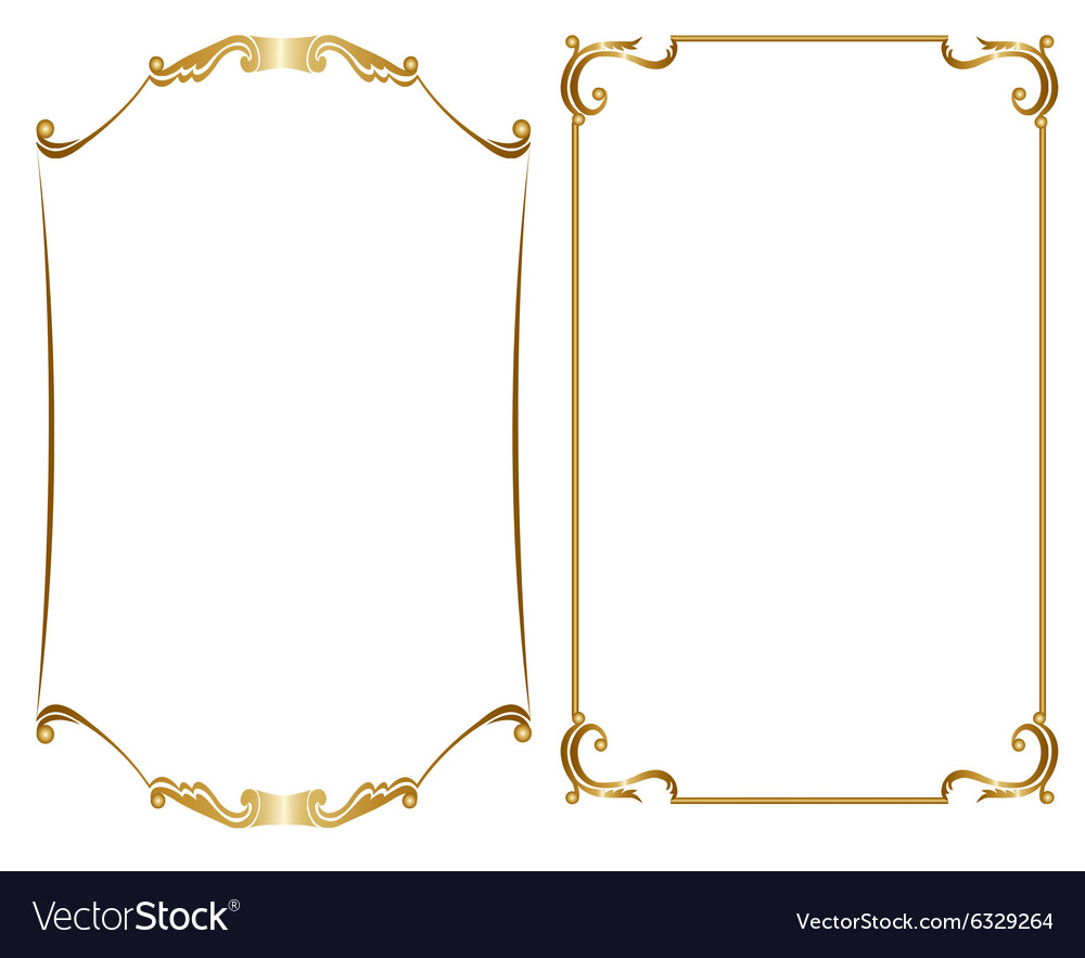 Detail Frame Vector Free Nomer 5