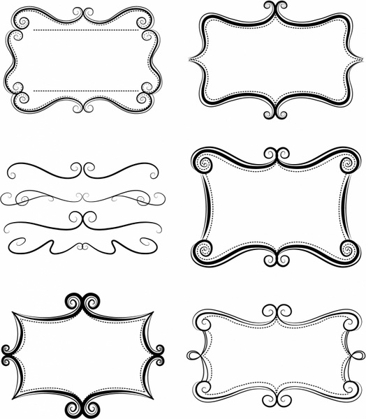 Detail Frame Vector Free Download Nomer 2