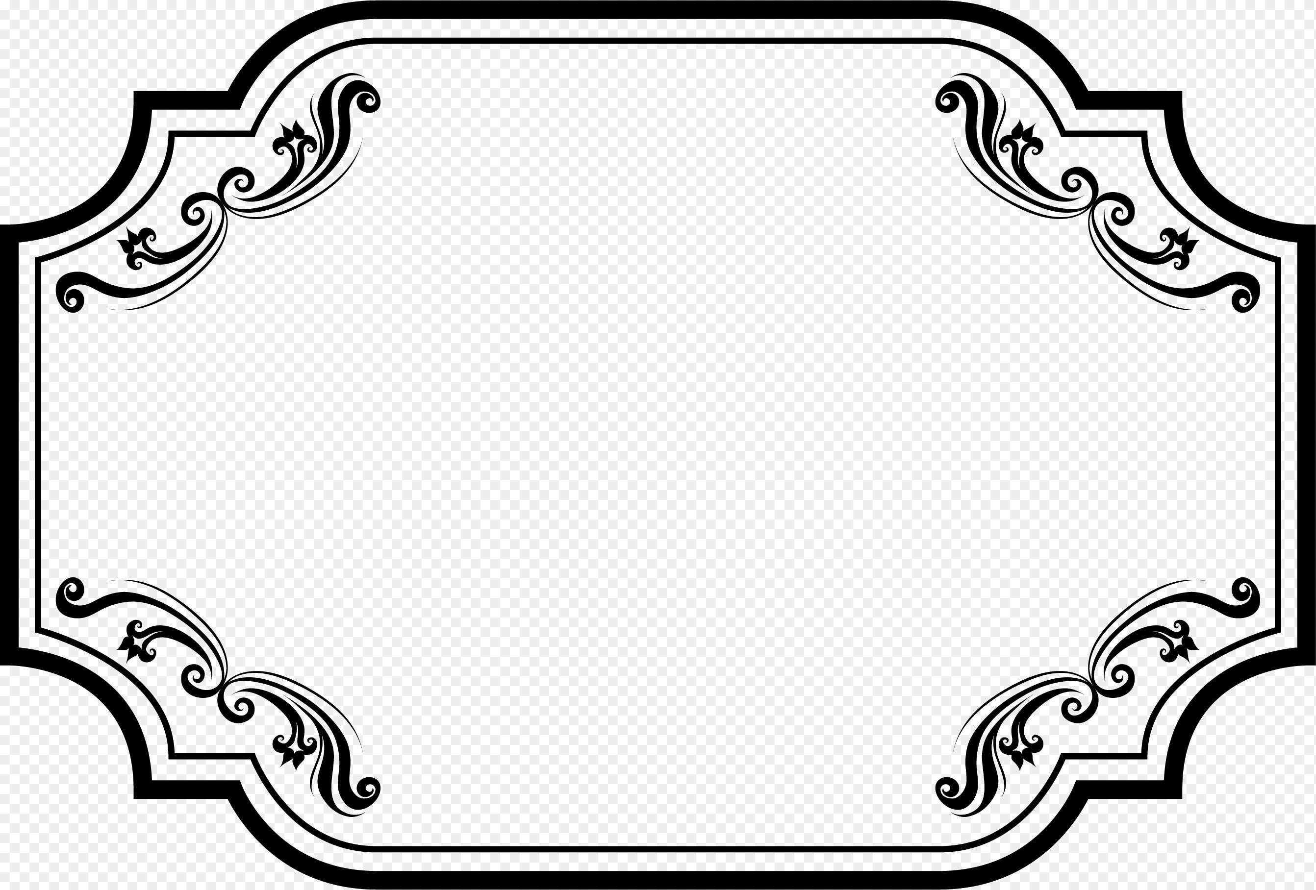 Detail Frame Vector Free Download Nomer 18