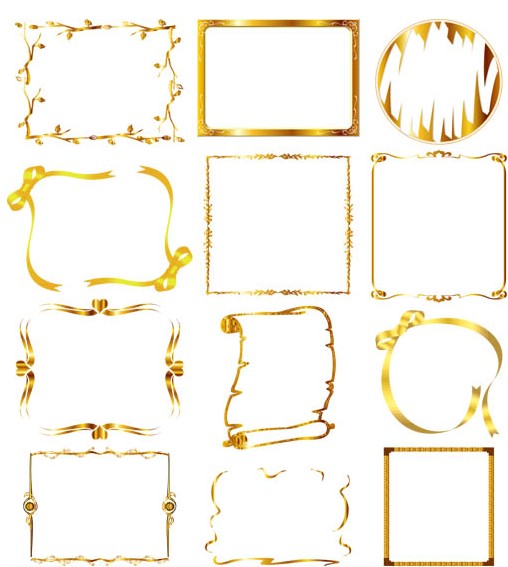 Detail Frame Vector Free Download Nomer 19