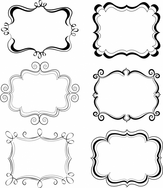 Detail Frame Vector Free Download Nomer 3