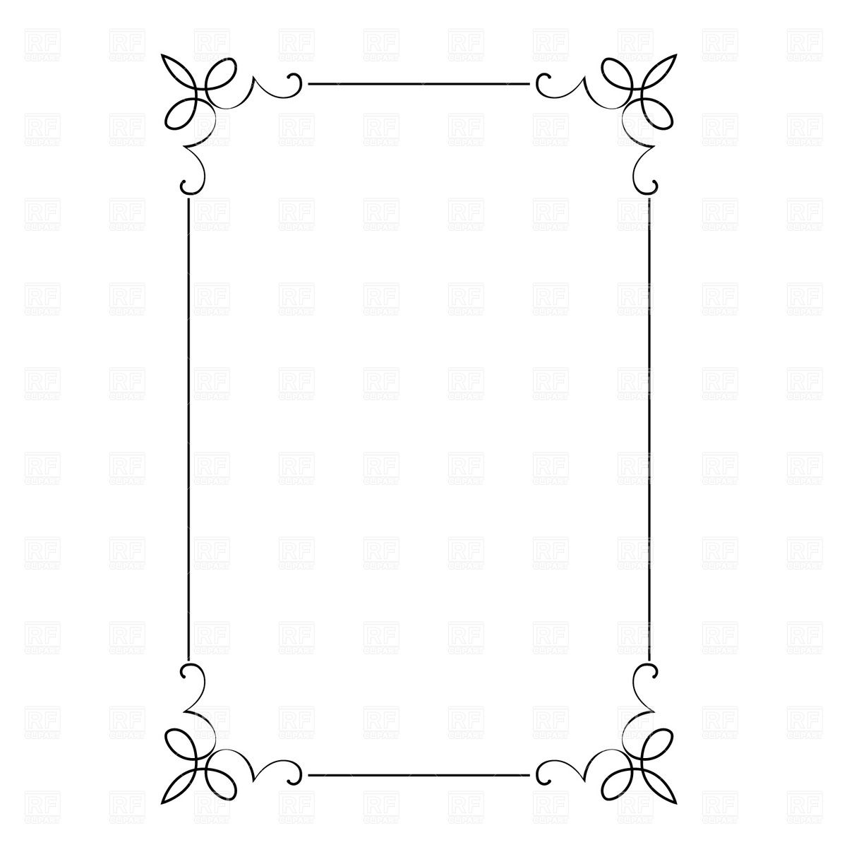 Detail Frame Vector Free Download Nomer 27