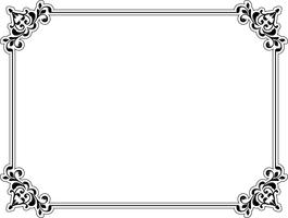 Detail Frame Vector Free Download Nomer 30