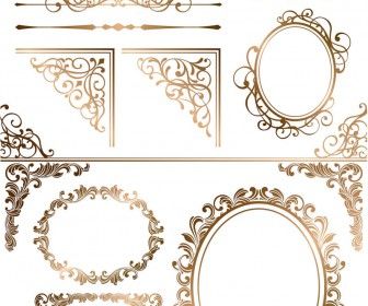 Detail Frame Vector Free Download Nomer 42