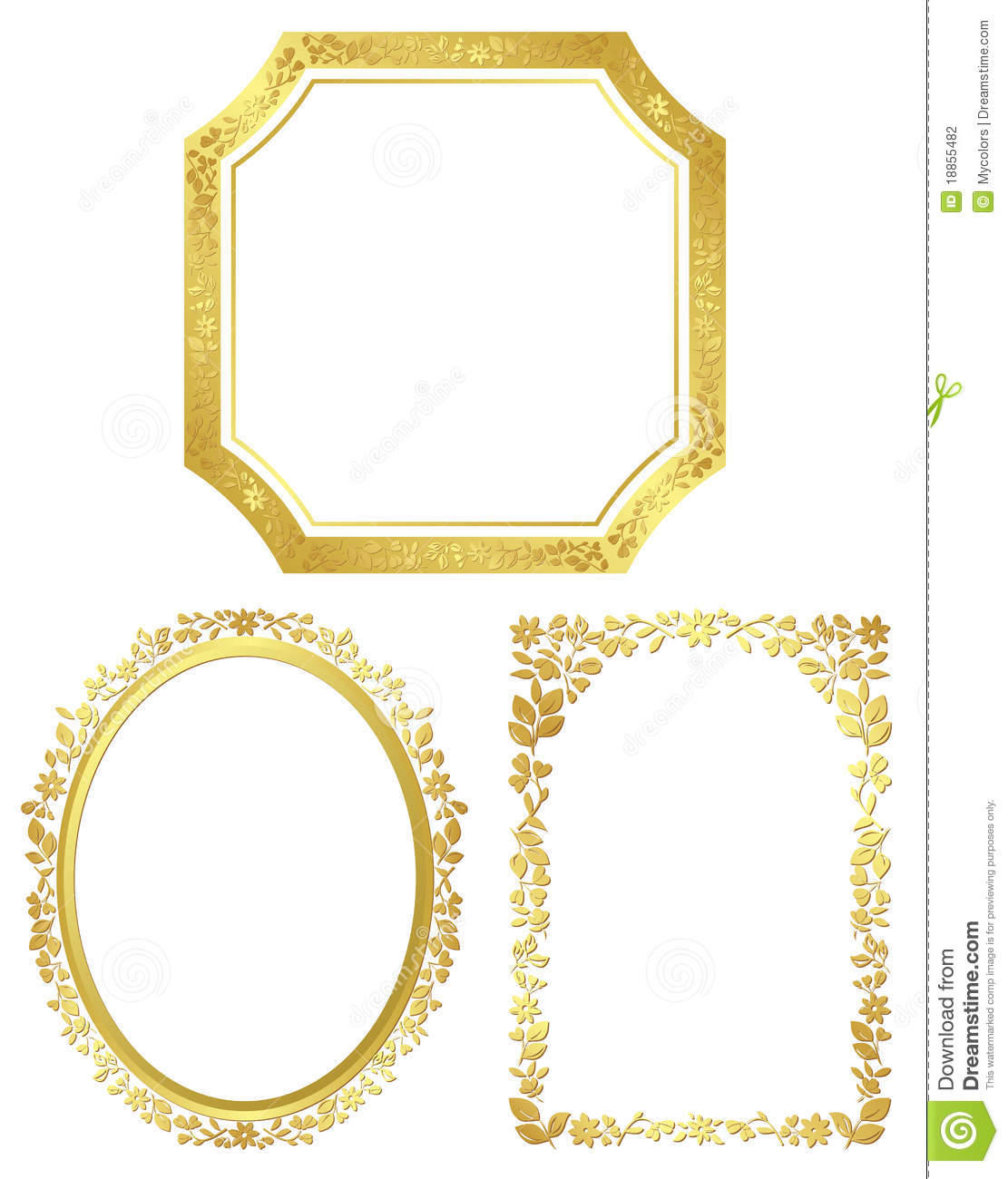 Detail Frame Vector Free Download Nomer 43