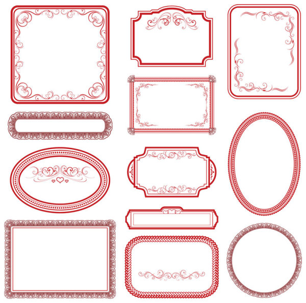 Detail Frame Vector Free Download Nomer 10