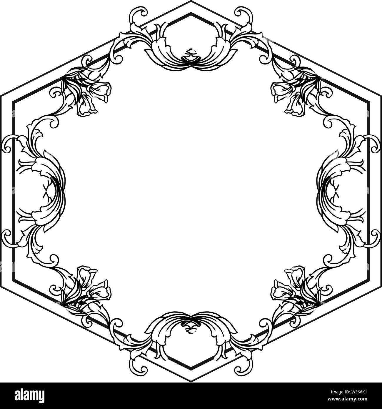 Detail Frame Vector Undangan Nomer 51
