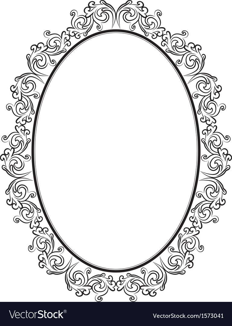 Detail Frame Vintage Vector Png Nomer 4