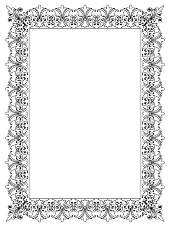 Detail Frame Yasin Vector Nomer 13