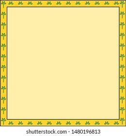 Detail Frame Yasin Vector Nomer 33