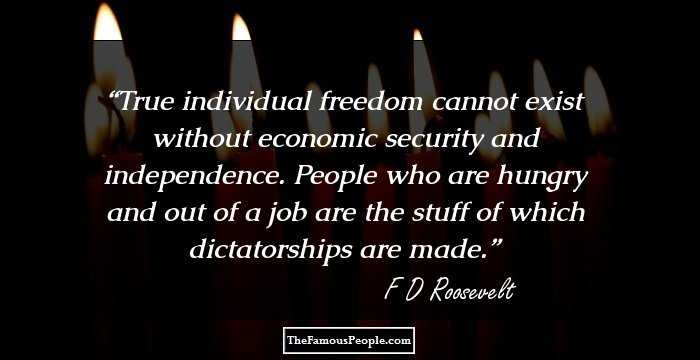 Detail Franklin D Roosevelt Quotes Nomer 16