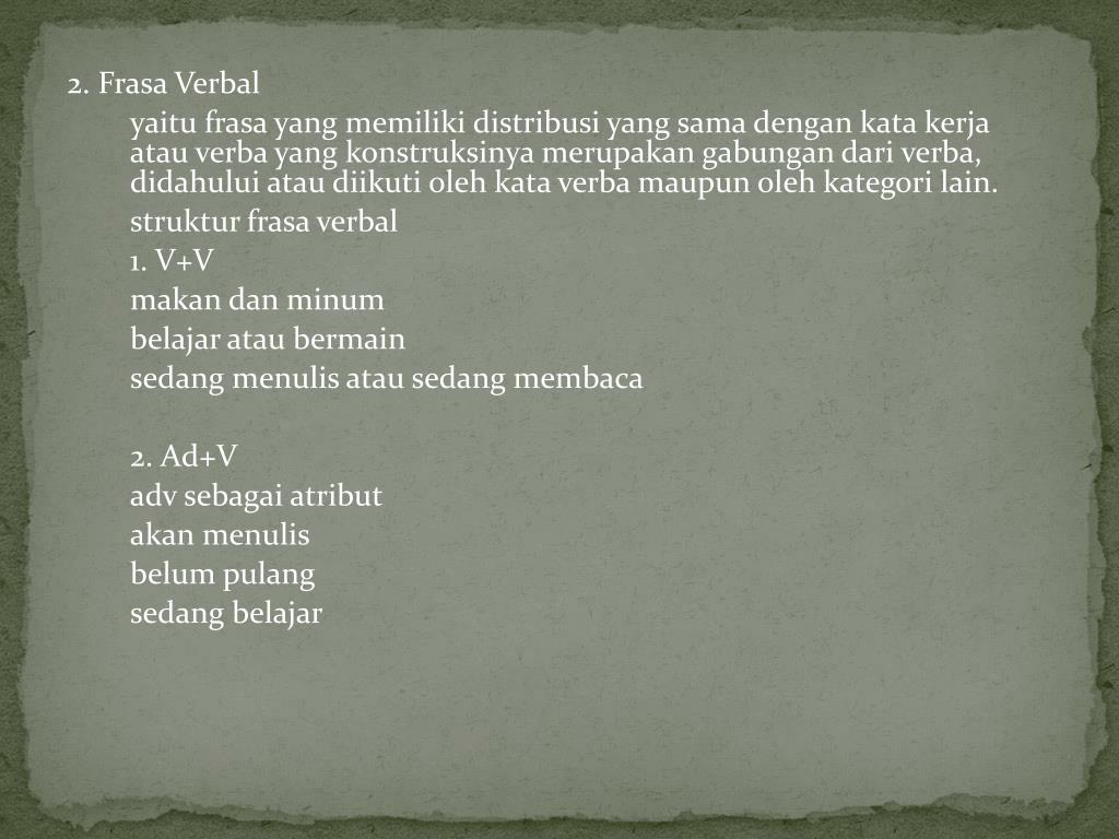 Detail Frasa Nominal Contoh Nomer 32