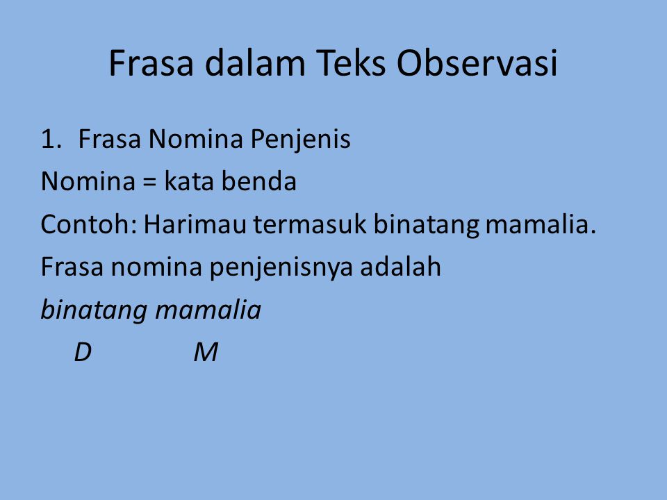 Detail Frasa Nominal Contoh Nomer 8