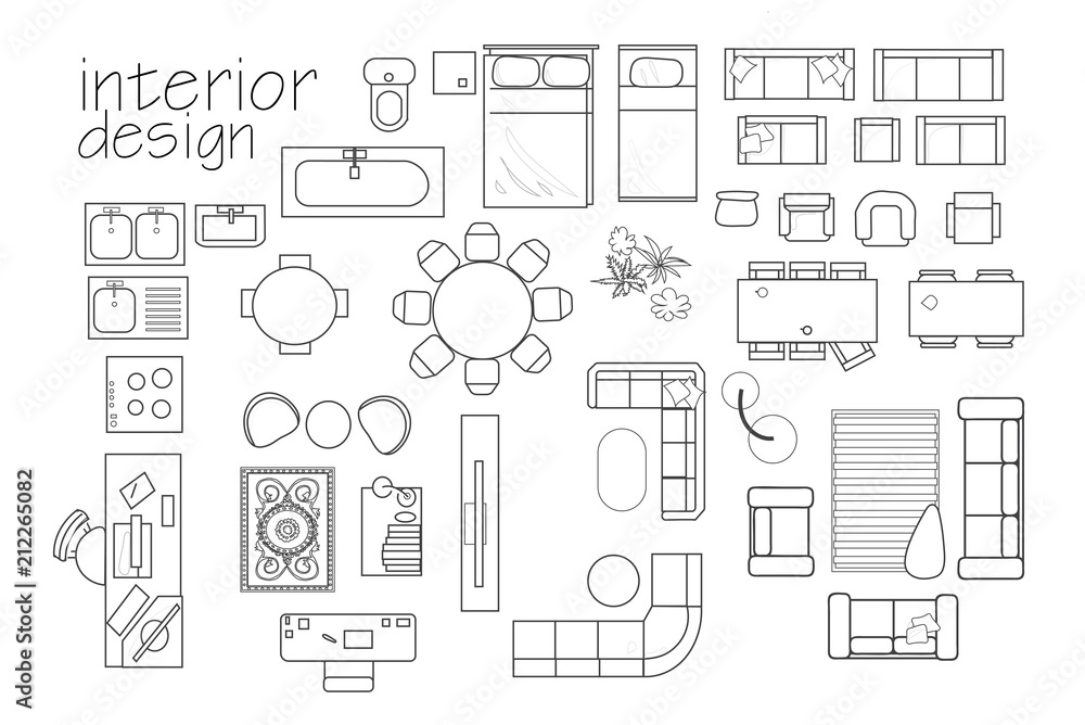 Detail Free 1 4 Scale Furniture Cutouts Nomer 23