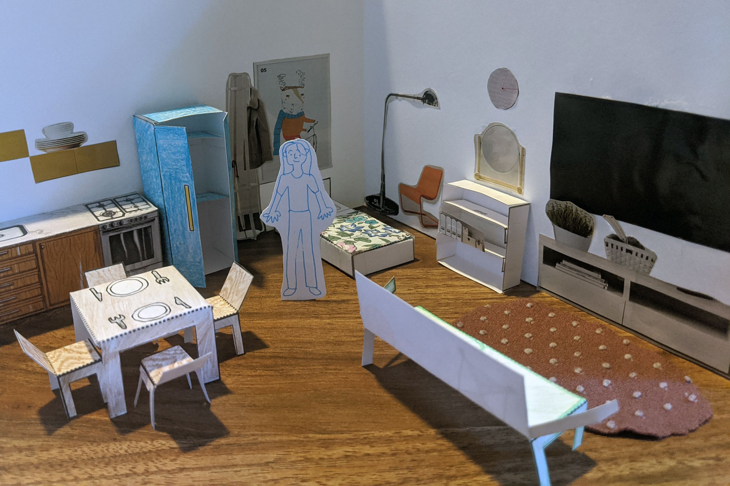Detail Free 1 4 Scale Furniture Cutouts Nomer 30