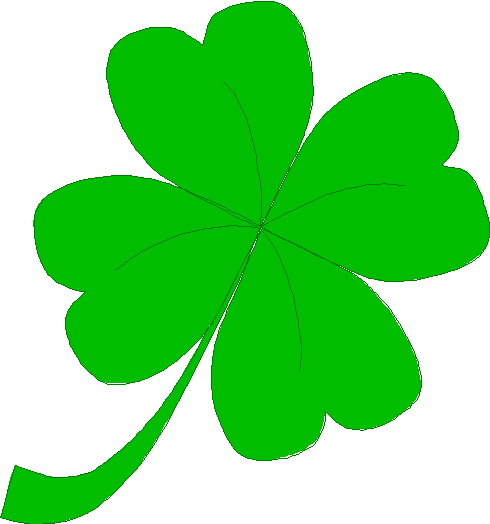 Detail Free 4 Leaf Clover Clip Art Nomer 15